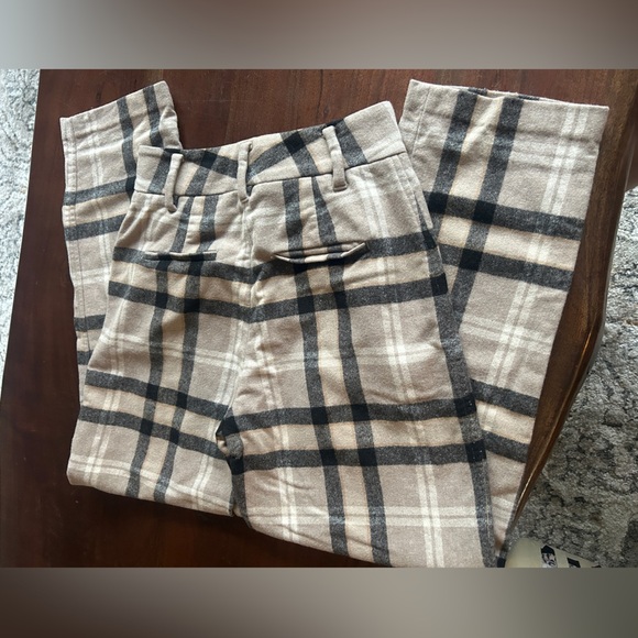 Aritzia WILFRED Plaid Pants ~ size 0 - Picture 6 of 11